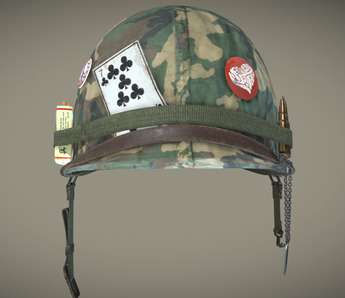 Kask po apokalipsie Model 3D .c4d .max .obj .3ds .fbx .stl .blend 