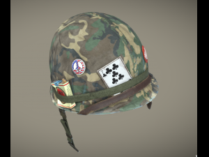 Helmet post apocalypse Model 3D