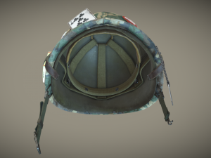 Helmet post apocalypse Model 3D