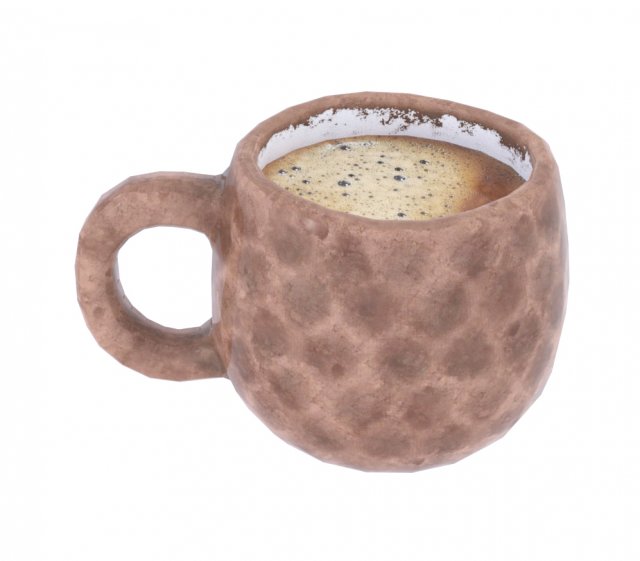 Cup coffee 3Dモデル .c4d .max .obj .3ds .fbx .stl .blend 