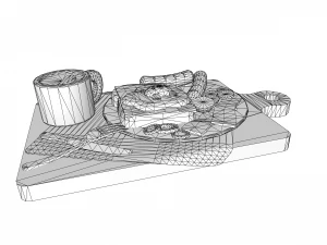 Cute coffee 3D Model
