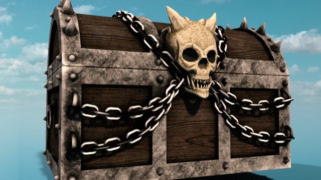 Horror chester 3D Model .c4d .max .obj .3ds .fbx .stl .blend 
