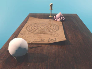 办公桌向导 3D 模型