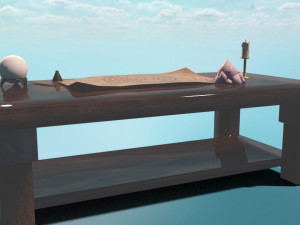 Desk wizards 3D 模型