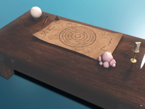 Desk wizards 3D 模型