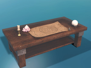 Desk wizards 3D 模型