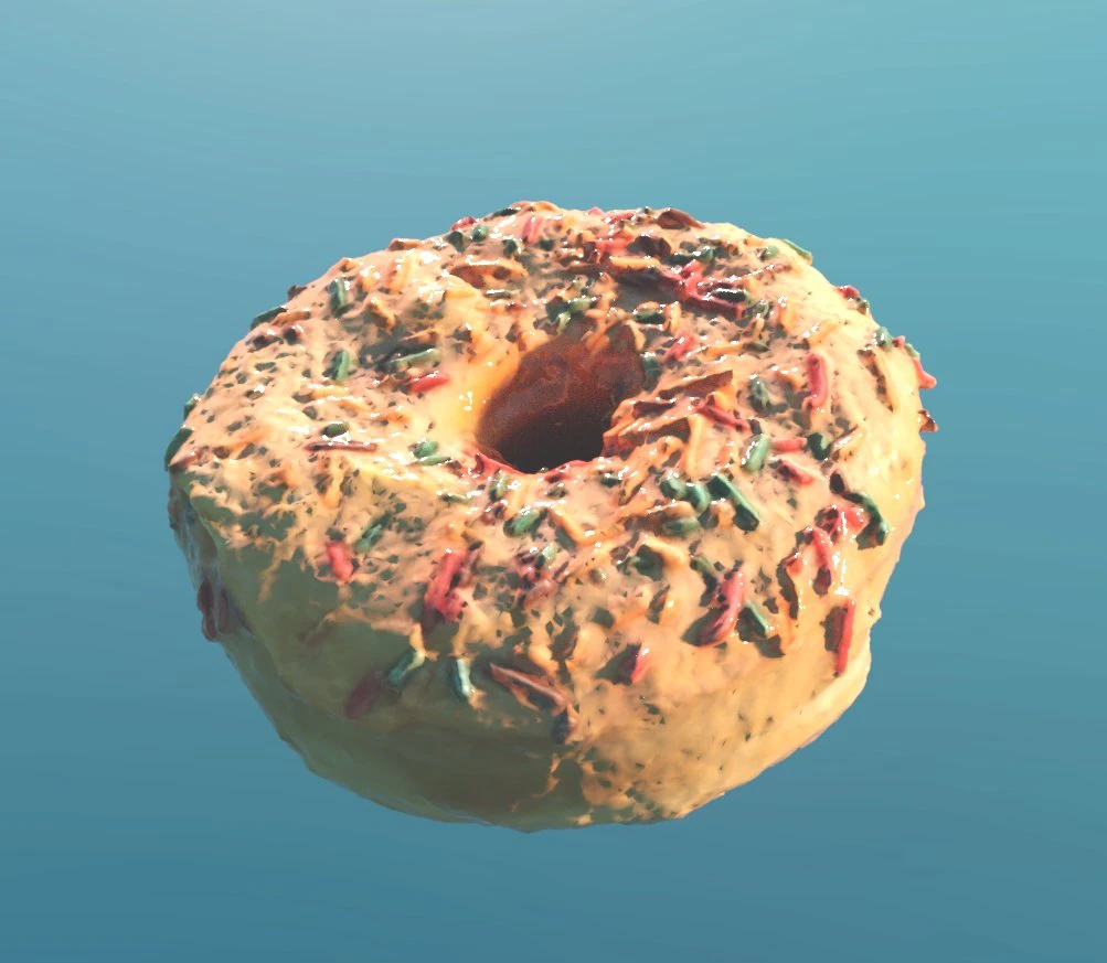 Cupcake sweet 3D Model .c4d .max .obj .3ds .fbx .stl .blend 
