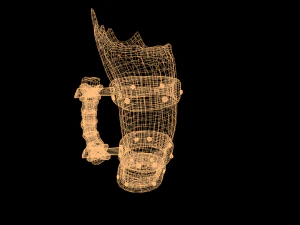 Mug medieval 3D Model