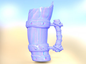 Mug medieval 3D 模型