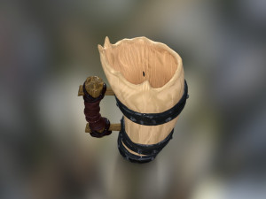 Mug medieval 3D 模型