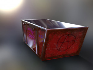 Dumpster model 3Dモデル