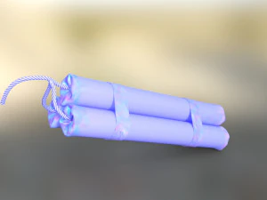 Dynamite 3D Model