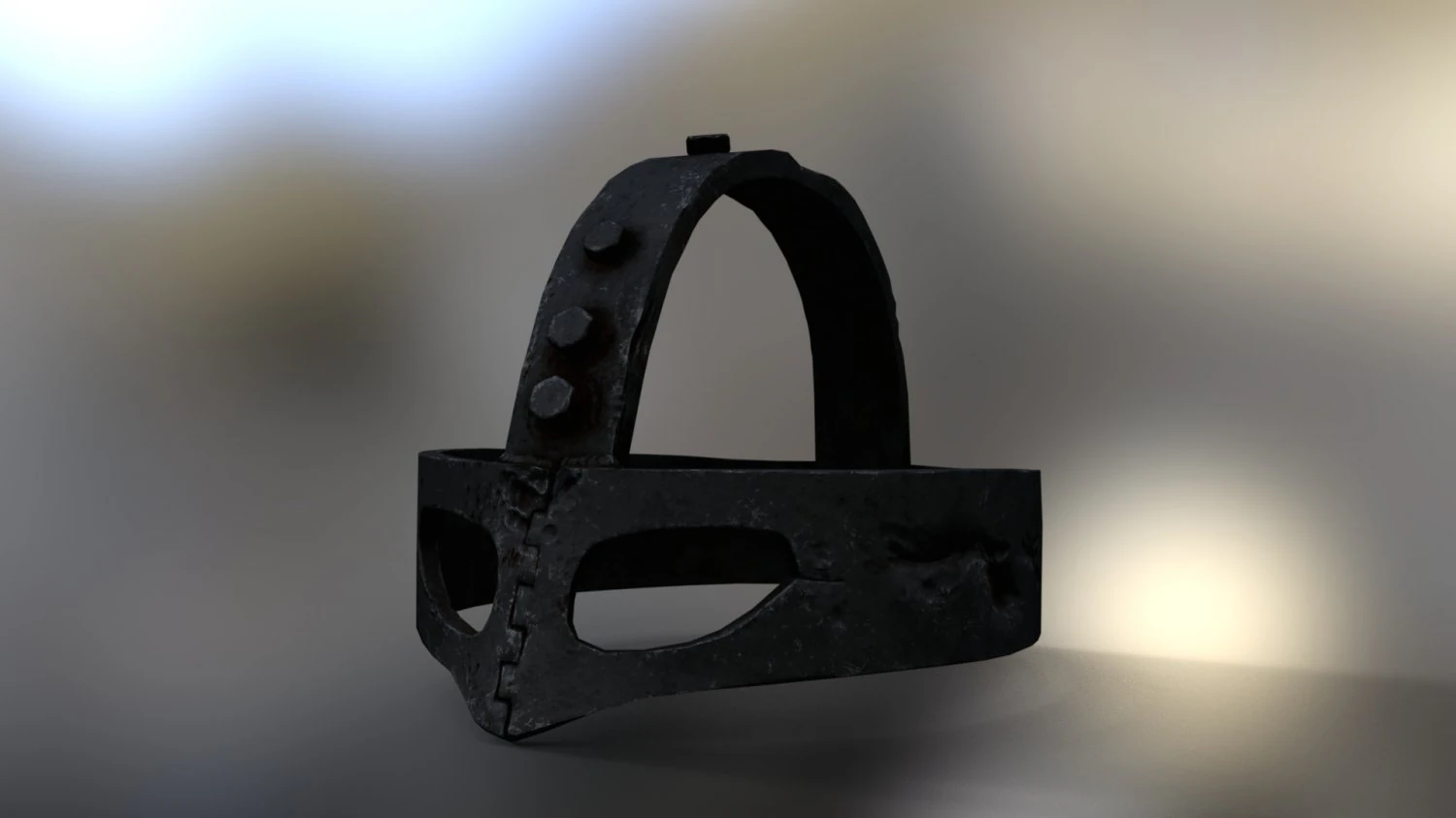 Viking Helmet 3D Model .c4d .max .obj .3ds .fbx .stl .blend
