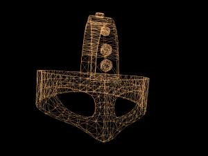 Viking Helmet 3D Model