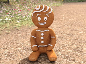 Gingerbread man Modèle 3D