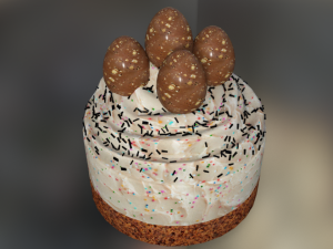 Cake decor easter 3Dモデル