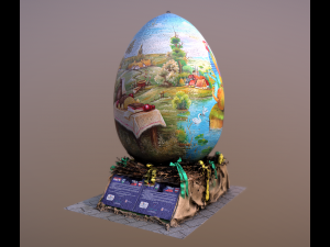 Eggs easter Modèle 3D
