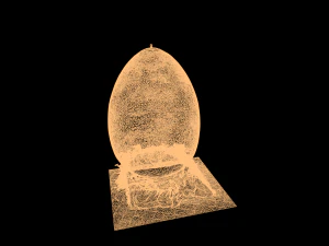 Eggs easter 3D Model