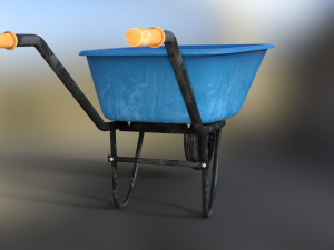 Wheelbarrow 3D Model