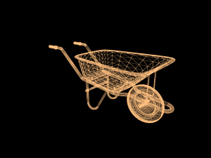 Wheelbarrow 3D Model