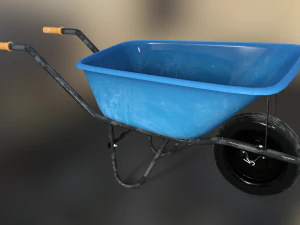 Wheelbarrow 3D Model