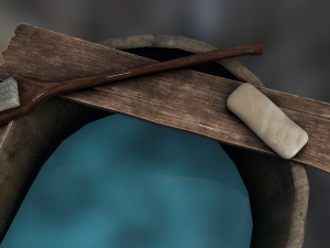 Wooden bathtub 3Dモデル