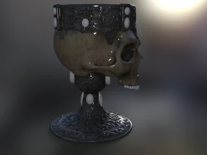 Goblet skull 3D Model