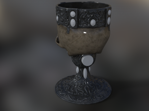 Goblet skull 3D Модель