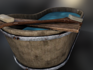 Bathtub 3D मॉडल