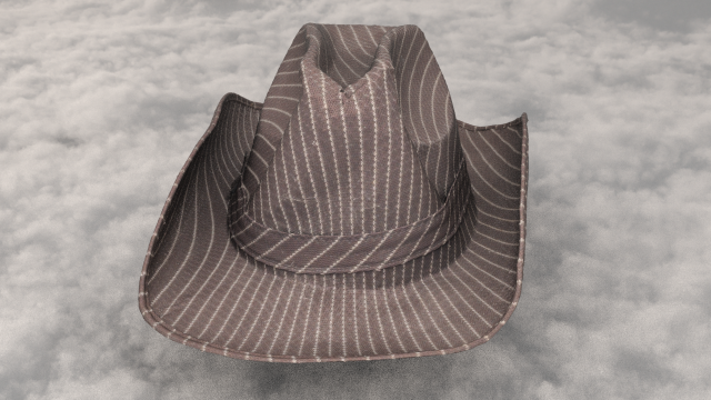 Hat cappello 3D 模型 .c4d .max .obj .3ds .fbx .stl .blend 