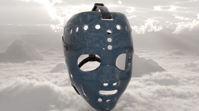 Mask friday 13 3D Model .c4d .max .obj .3ds .fbx .stl .blend 