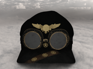 Aviator hat 3Dモデル