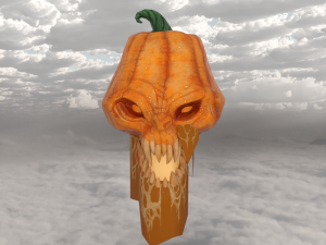 Pumpkin halloween scary 3Dモデル