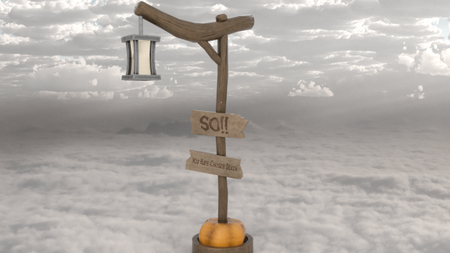 Halloween lantern decor Modelo 3D .c4d .max .obj .3ds .fbx .stl .blend 