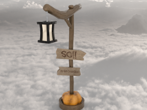 Halloween lantern decor Modelo 3D