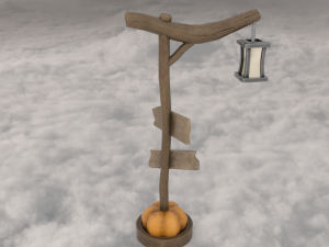 Halloween lantern decor Modelo 3D