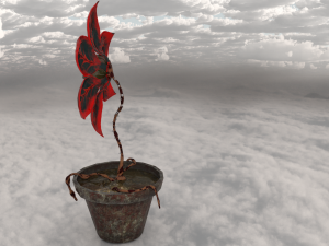 Halloween-flower 3D-Modell