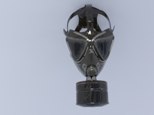 Gas mask 3D Model