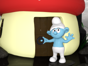 House smurf 3D Model