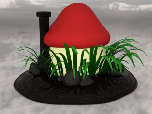 House smurf 3D Model