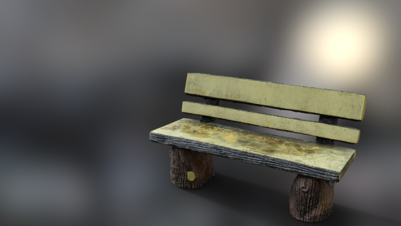 Bench 3D 모델 .c4d .max .obj .3ds .fbx .stl .blend 