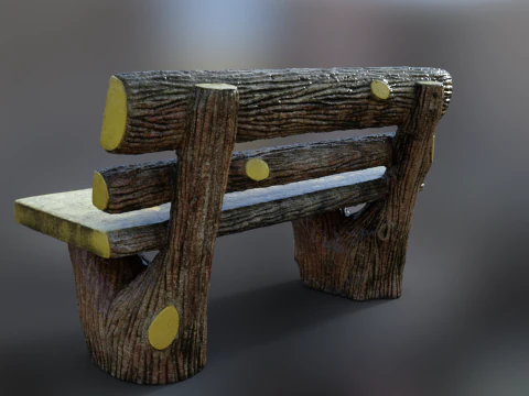 Bench 3D Model