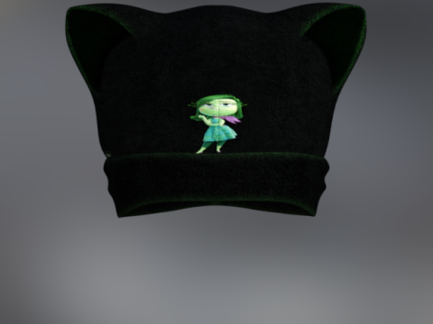 Cap unissex 3D 模型
