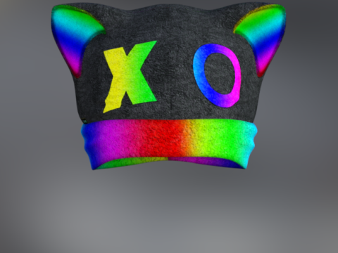 Cap unissex 3D 模型