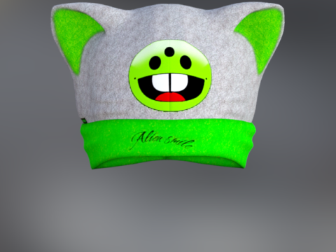 Cap unissex 3D 模型