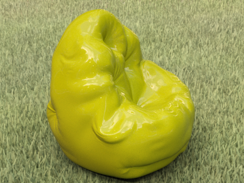Beanbag poof furniture 3Dモデル