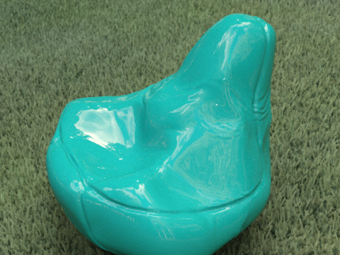 Beanbag poof christmas 3Dモデル