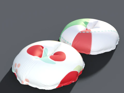 Beanbag chair 3D Model