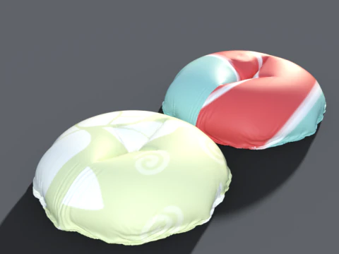 Beanbag chair 3D Model