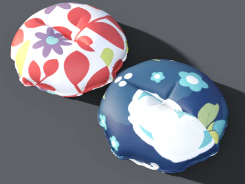 Beanbag chair 3D Model